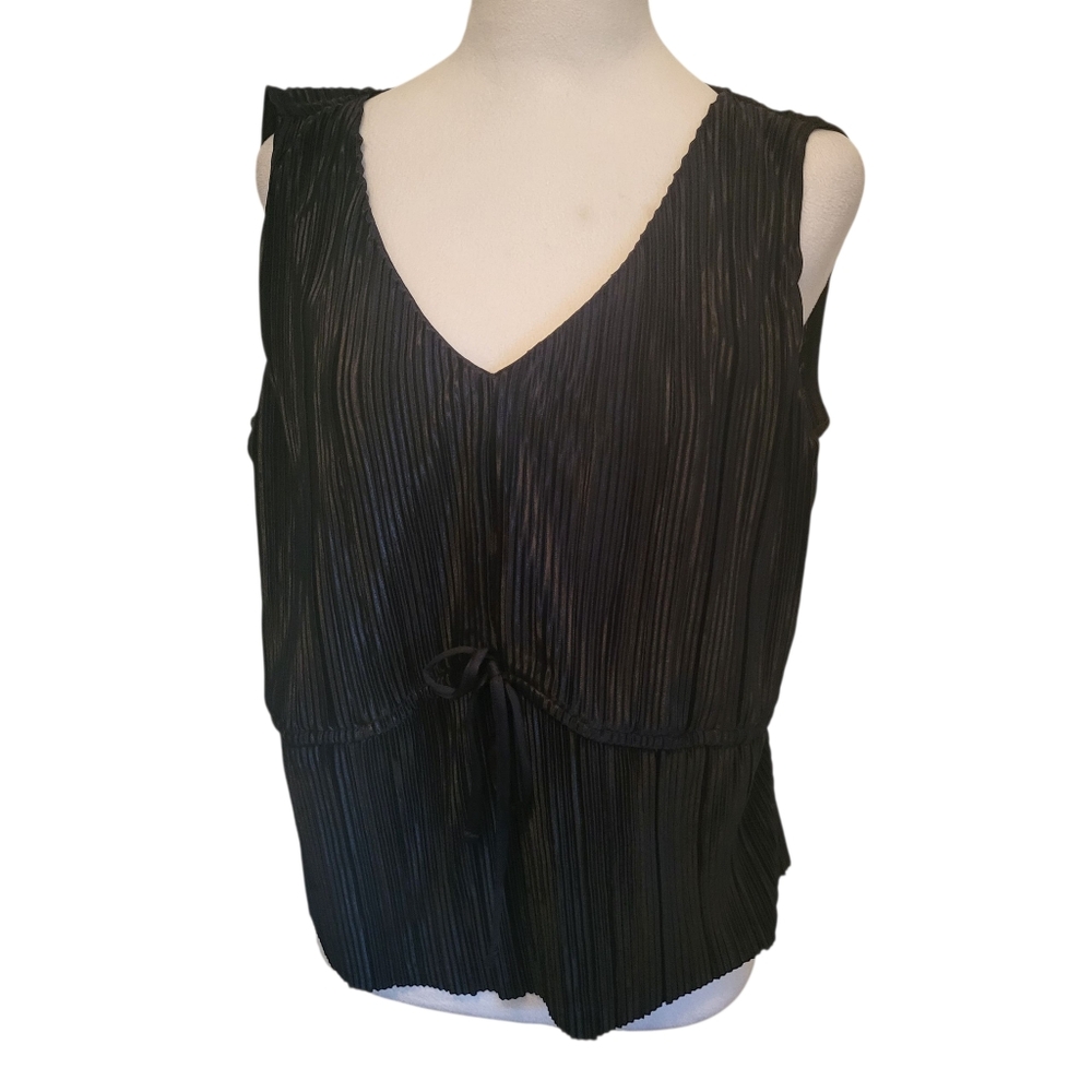 Nine West Tank Black Sz M
